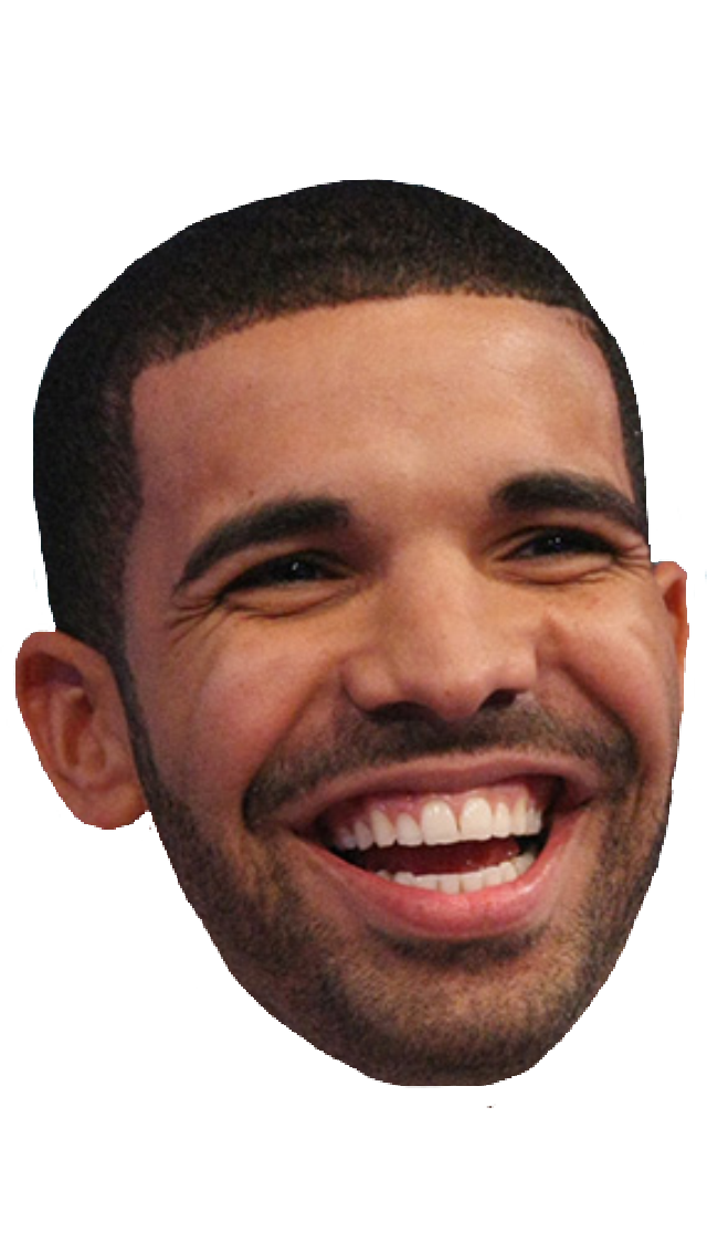 Drake Face Happy PNG 118x210 - Drake PNG Photos - The Rapper or the Wannabe?