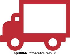 Drawing of a delivery truck