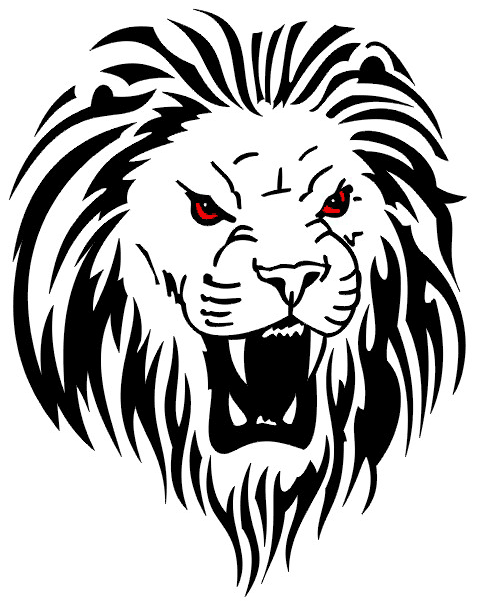 Drawing Of Lion Head