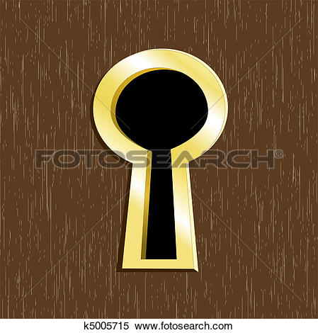 Drawings of Door keyhole with eye k4940044 - Search Clip Art Illustrations, Wall Posters, and EPS Vector Graphics Images - k4940044.jpg