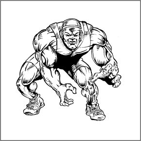 Wrestling clipart shirtail