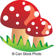Drawingsby milla747/1,941; Mu - Mushrooms Clipart