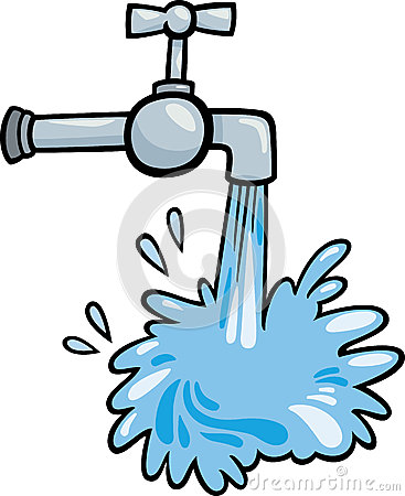 Dripping Tap Clipart Cliparth - Water Faucet Clipart