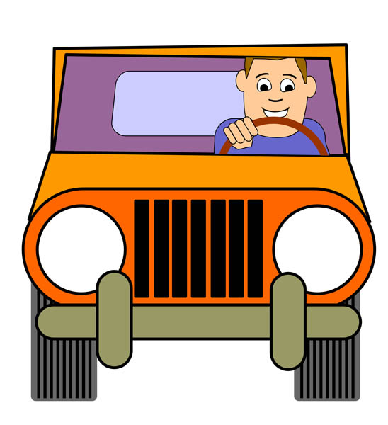 driving clipart - Driving Clip Art