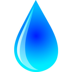 Drop of water clipart - Water Droplet Clipart