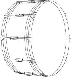Drum Clip Art - Bass Drum Clip Art