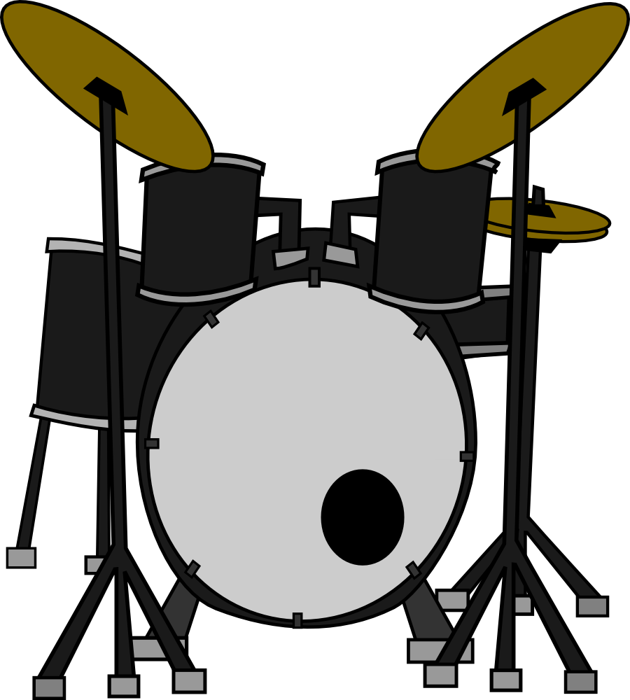 Drums and Drummer | Clipart