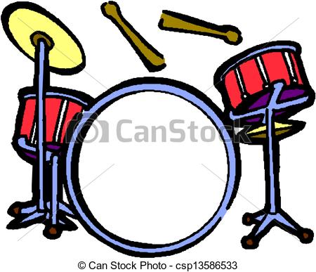Drum Set Drawingsby ... - Drum Set Clip Art
