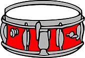 Drum set u0026middot; Drum - Snare Drum Clip Art