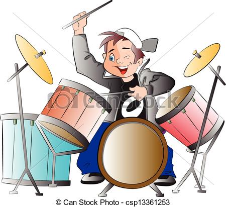 Drummer Clipart Can Stock Pho - Drummer Clipart