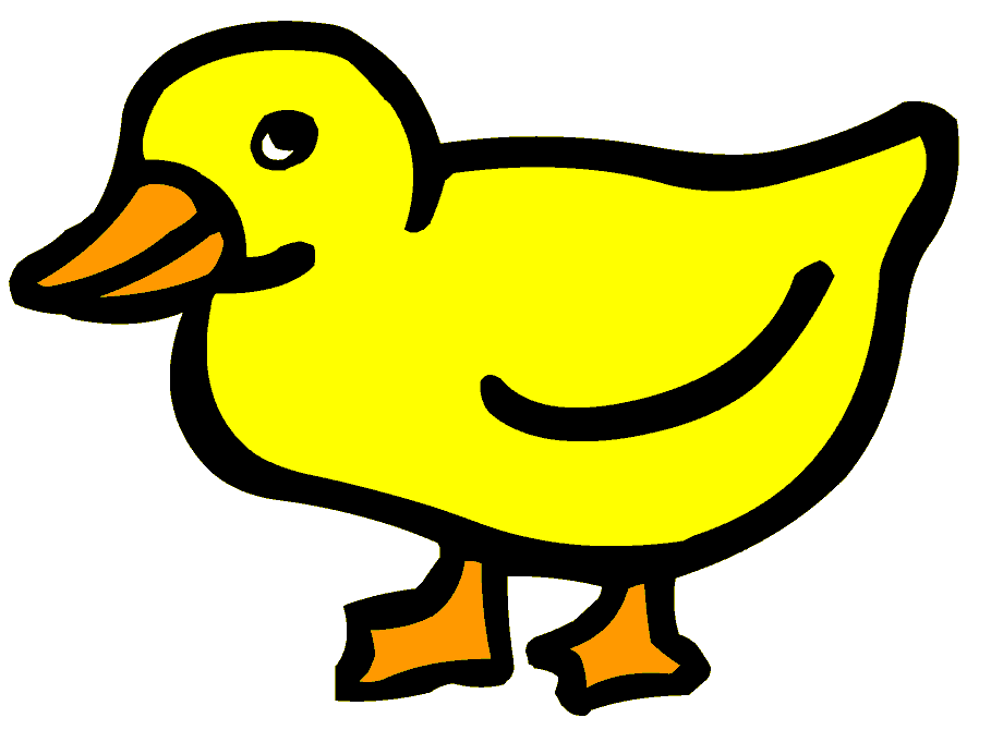 Yellow Duck Clip Art At Clker