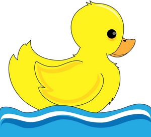 Cute Yellow Duck - Free Clip 