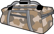Duffel Bag Clipart