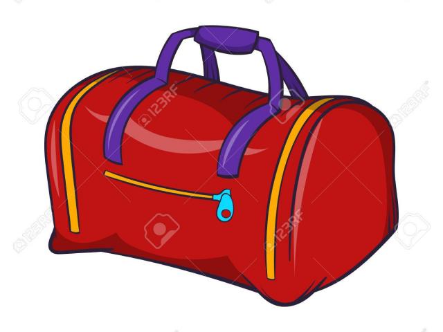 Duffel Bag Clipart gym bag