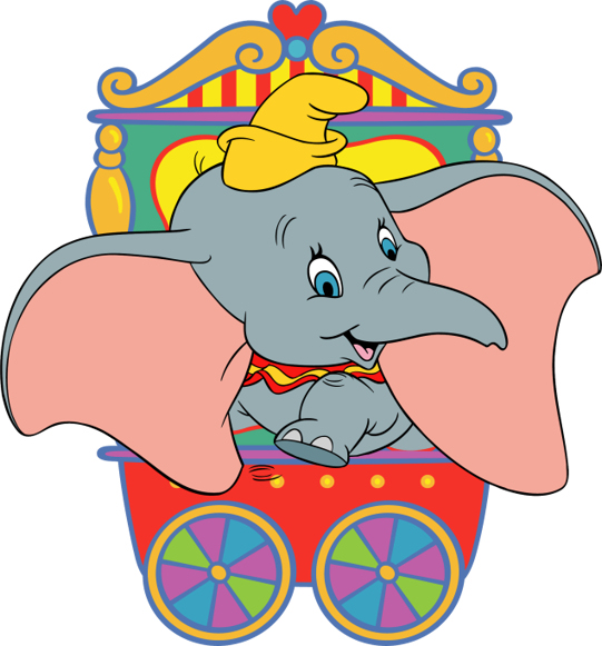 Dumbo Clipart - Animal .