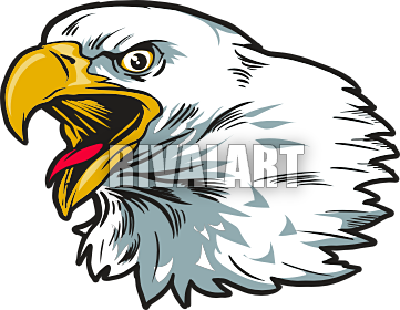 eagle head clipart. Cartoon B