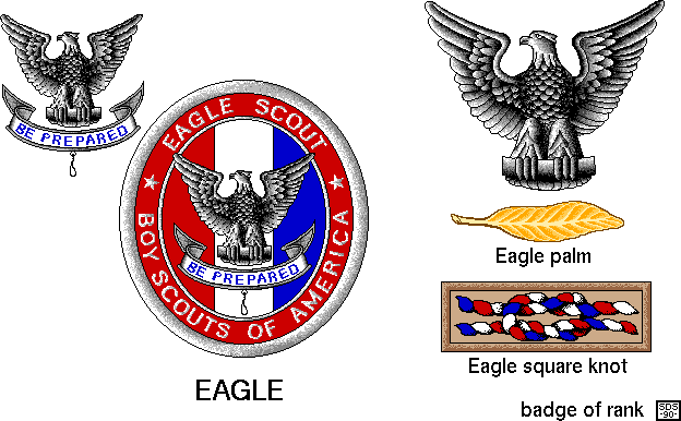 eagle_badge_rank_color.gif (6 - Eagle Scout Emblem Clip Art