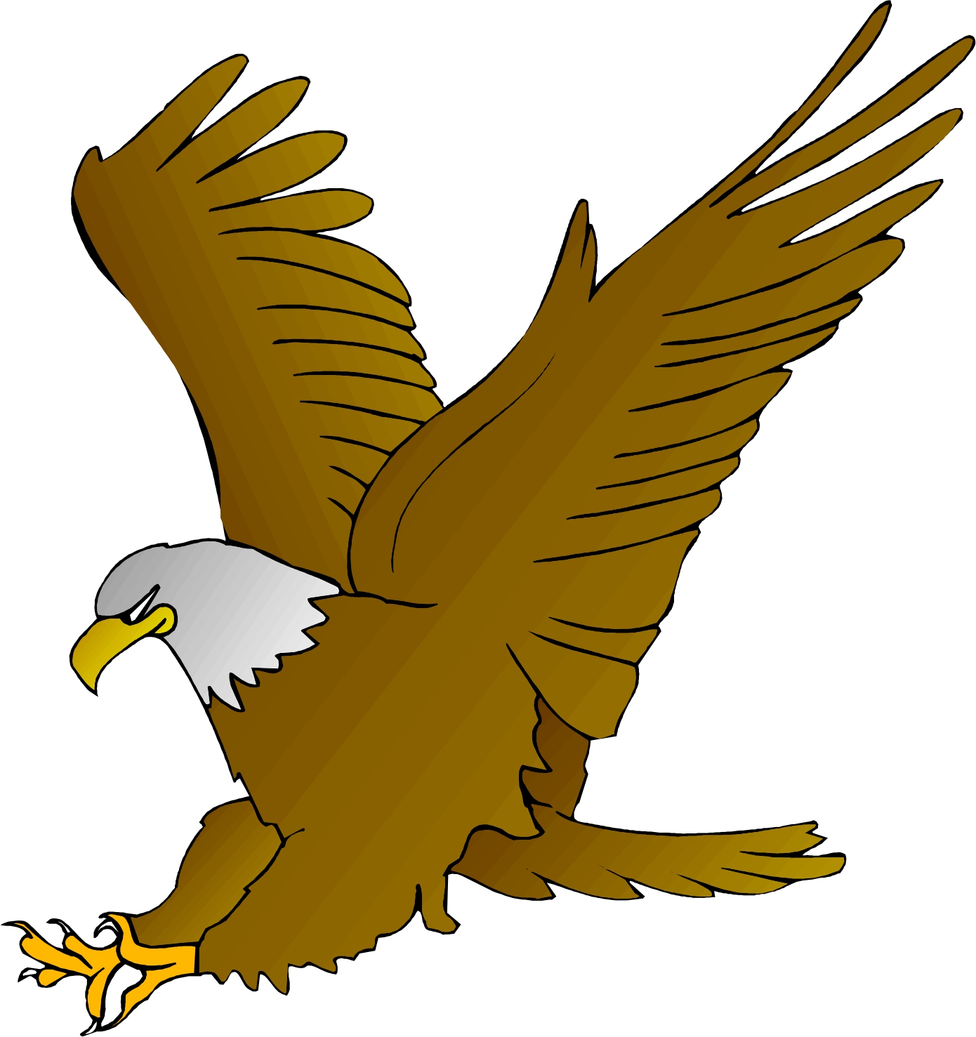Eagle Clip Art Cartoon Eagle - Clipart Eagle