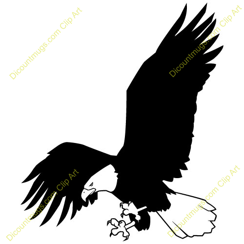 Eagle Flying Clipart Black And White Clipart Panda Free Clipart