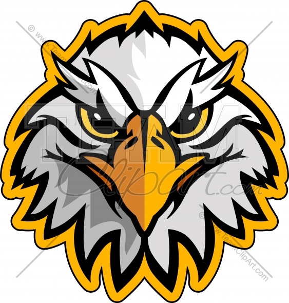 Eagle Head Logo Mascot Design 0900 This Eagle Head Logo Clipart Image