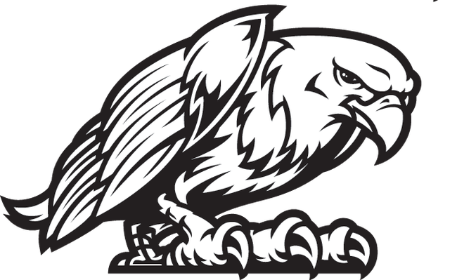 Eagle Mascot Fight Stance | C - Eagle Mascot Clipart