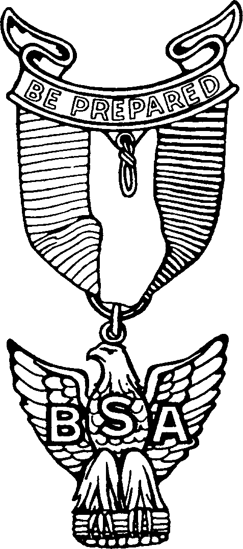 eagle_scout_medal3_bw.gif (47 - Eagle Scout Clipart