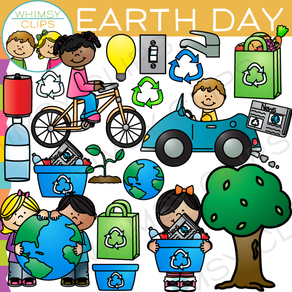 Clip Art Earth Day Related