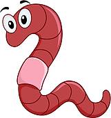 Earthworm Mascot