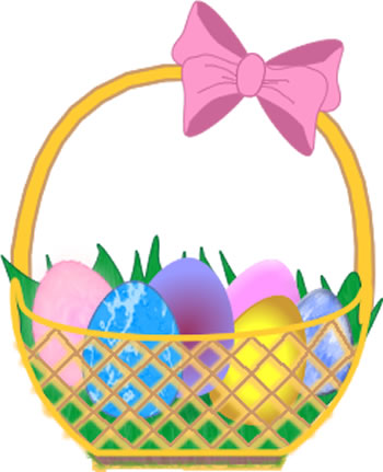 Easter Basket Clip Art Easter - Easter Basket Clip Art