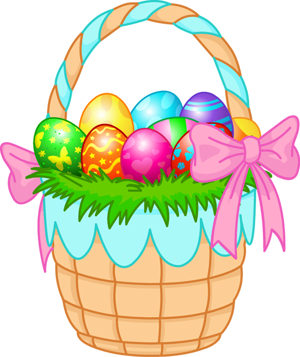 Easter Basket Clipart - Easter Basket Clip Art