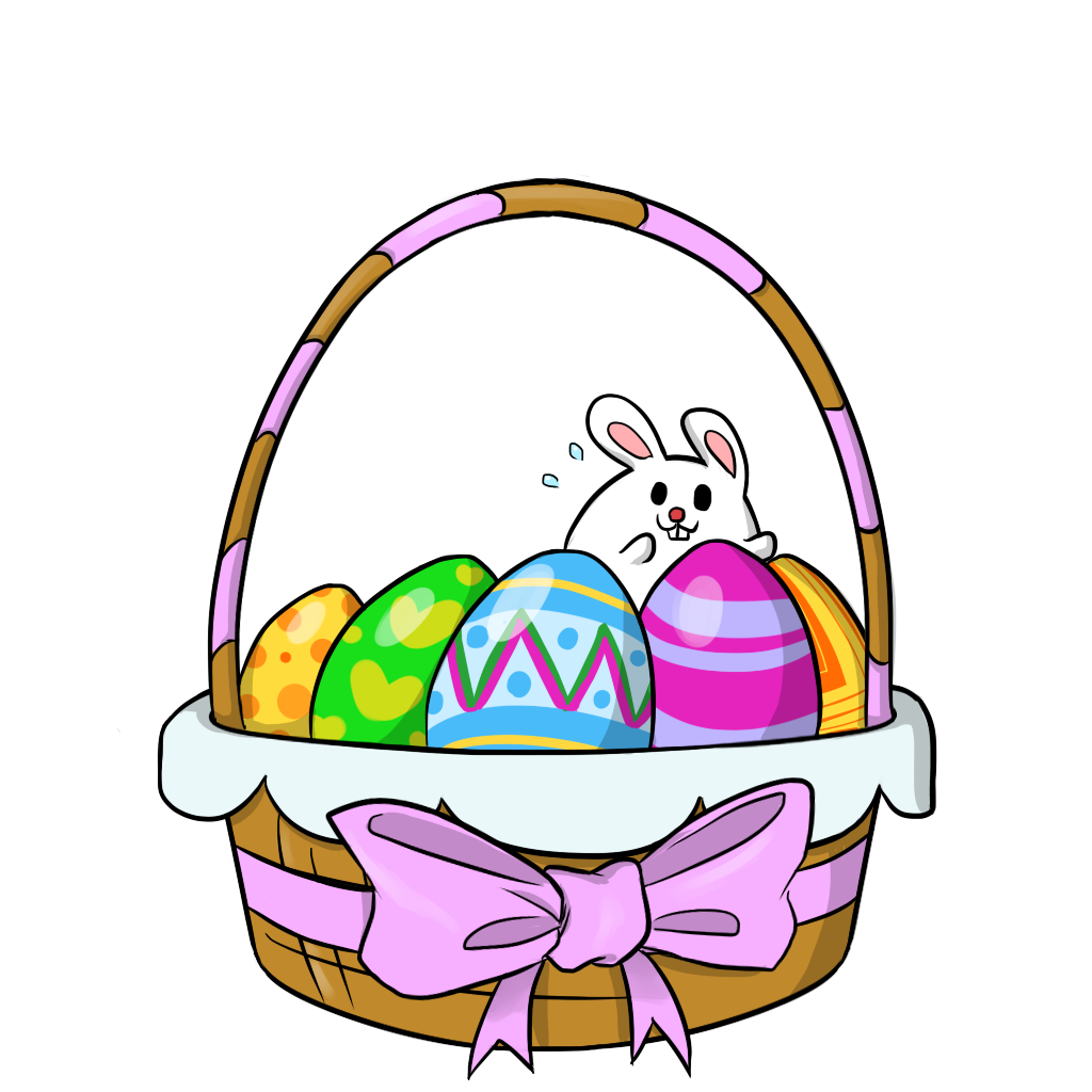 Easter Baskets Clip Art Image - Easter Basket Clipart