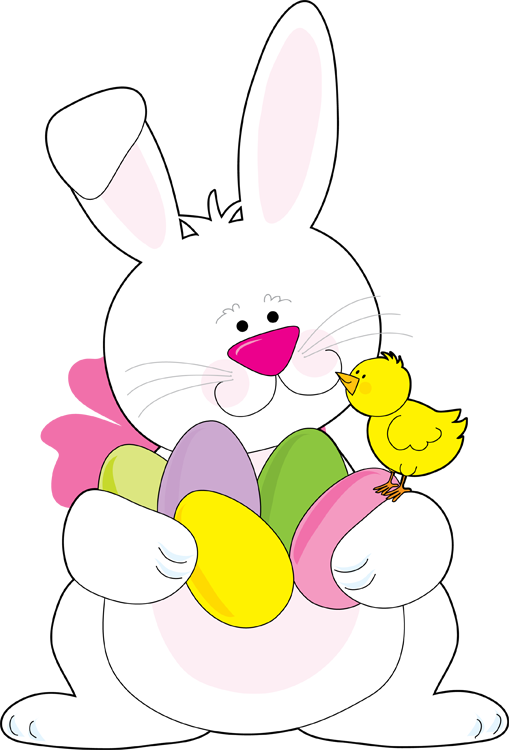 Easter Bunny; CLIPART .