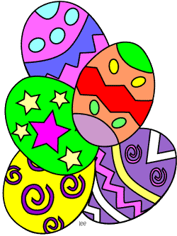 Easter Clip Art - Clip Art Easter Eggs
