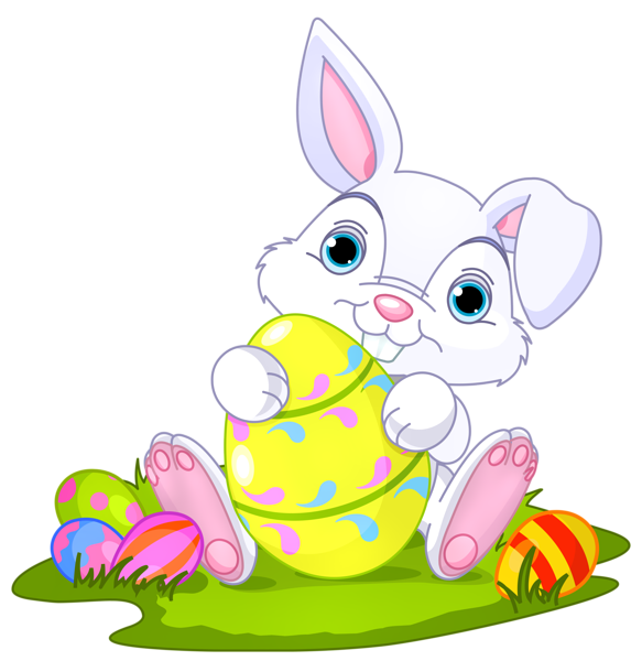 easter clip art free bunny . - Free Easter Bunny Clipart