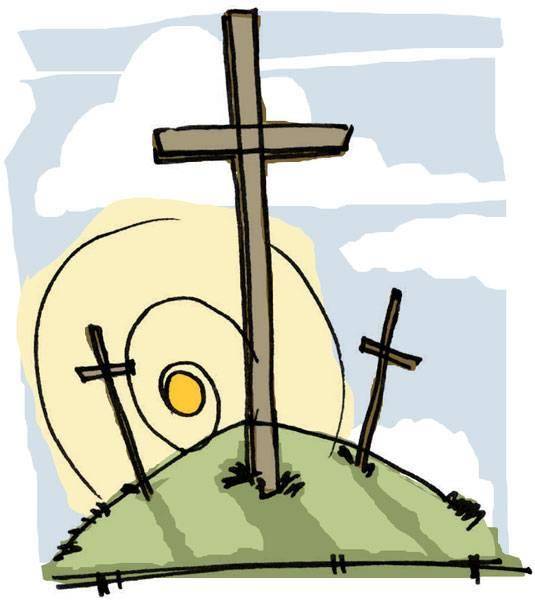 Easter Cross Clipart . - Easter Cross Clipart