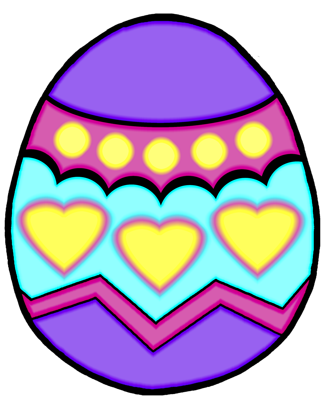 Easter egg clipart - ClipartF