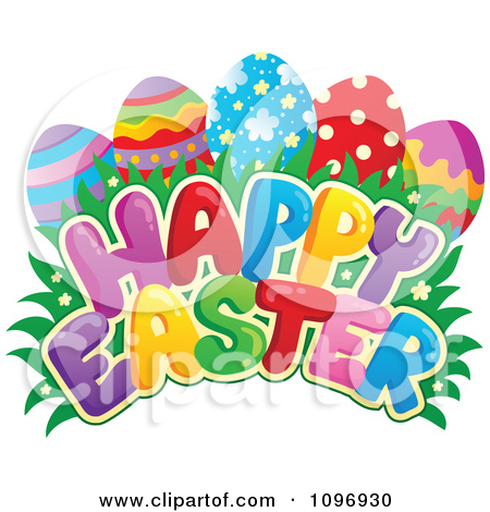 HAPPY EASTER CLIP ART. These 