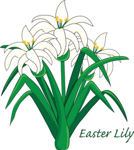 Easter Lily Clipart Image Eas - Easter Lily Clip Art