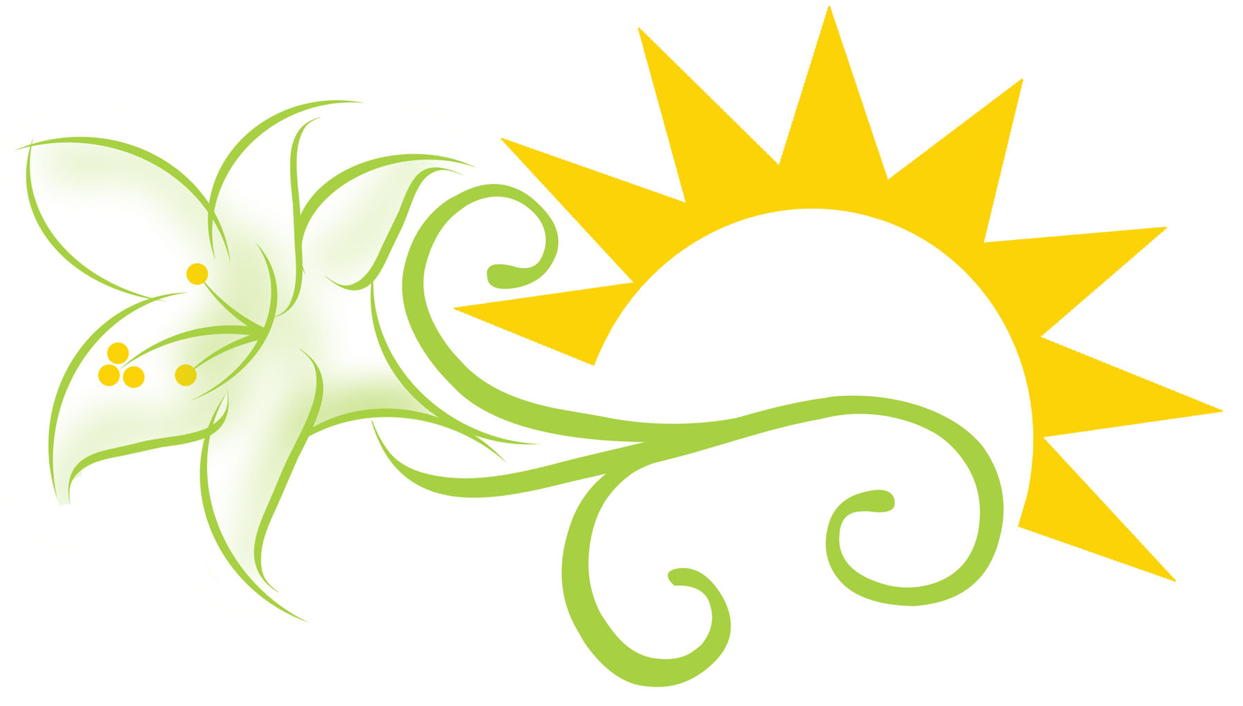 An Easter Lily Clip Art Image