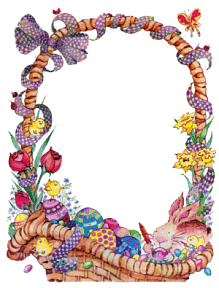 Easter page borders free - Easter Border Clip Art