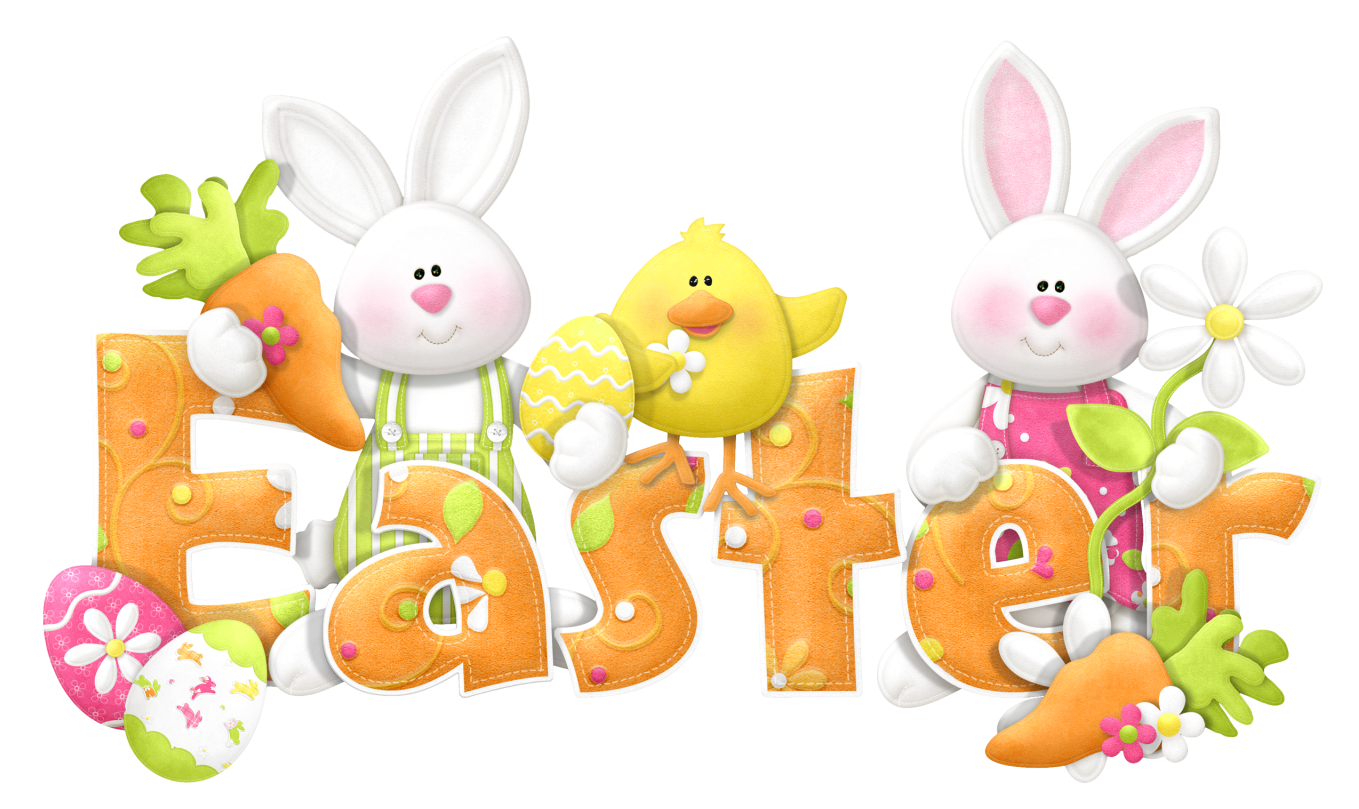 Easter Transparent Cute Text Png Clipart Cliparts Co