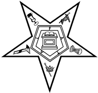 ... Eastern star emblem clip 