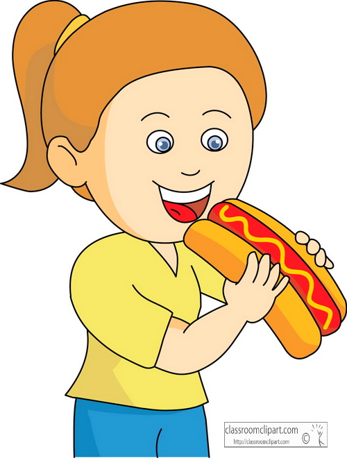 Clipart Eating Food Clipart