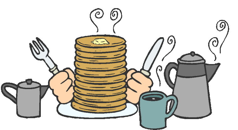 eatingrecipe clipartall.com C - Pancake Breakfast Clipart