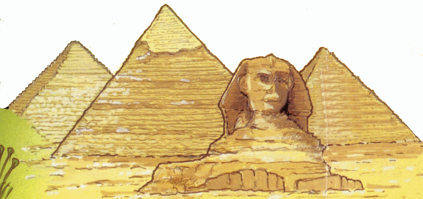 Egyptian Pyramid Clip Art - Pyramids Clipart