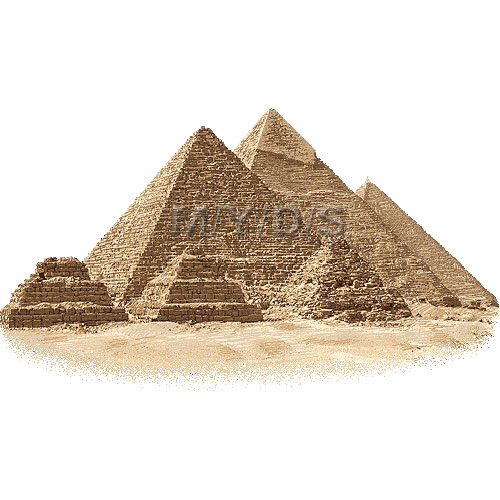 Egyptian Pyramids Clipart Fre - Pyramids Clipart
