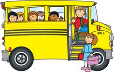 El bus on school buses buses  - Clipart Bus