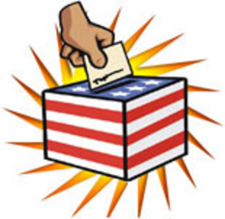 ... Election Day Grunge Stamp