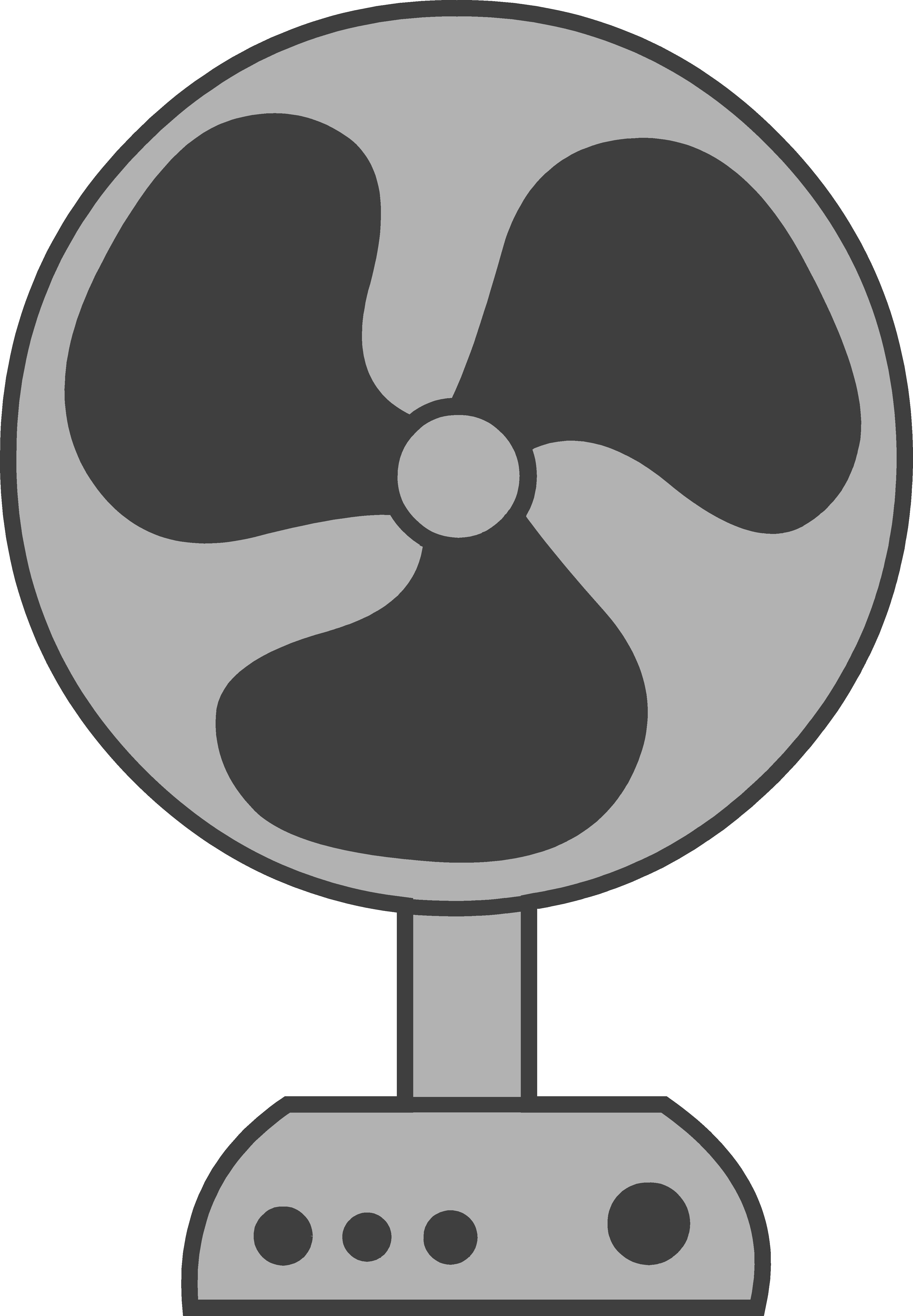 Electric Fan Logo Clipart