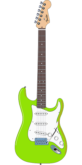 Guitar Electric 08 Clipart .